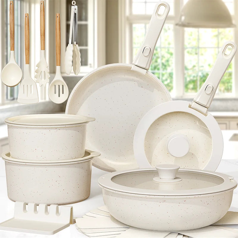21 Piece Non-Stick Astercook Ceramic Cookware