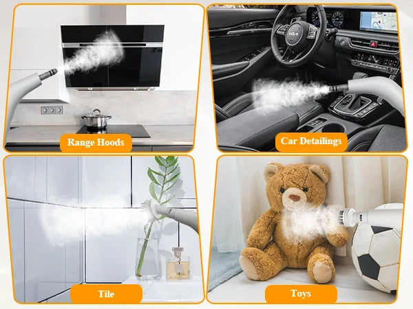 1500W Handheld Steam Cleaner, Multiuse Powerful Steamer