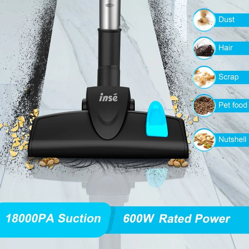 Wired Powerful Suction Bagless Vacuum Cleaner