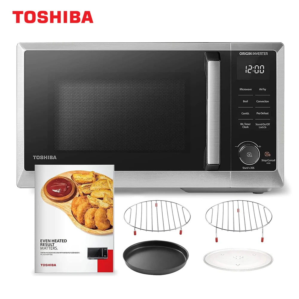 6-in-1 Inverter Countertop Microwave Oven Air Fryer