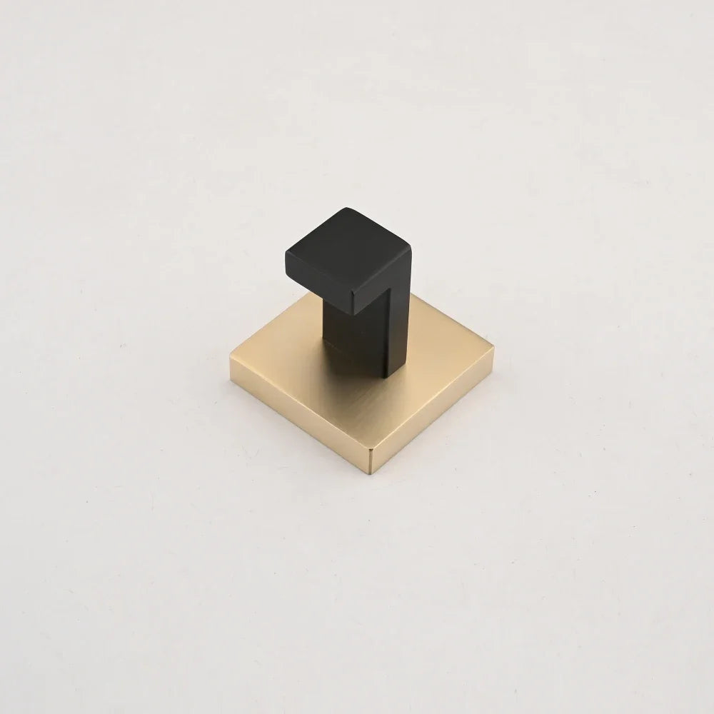 4 Pack Wall-Mounted Stainless Steel Bathroom Towel Hooks