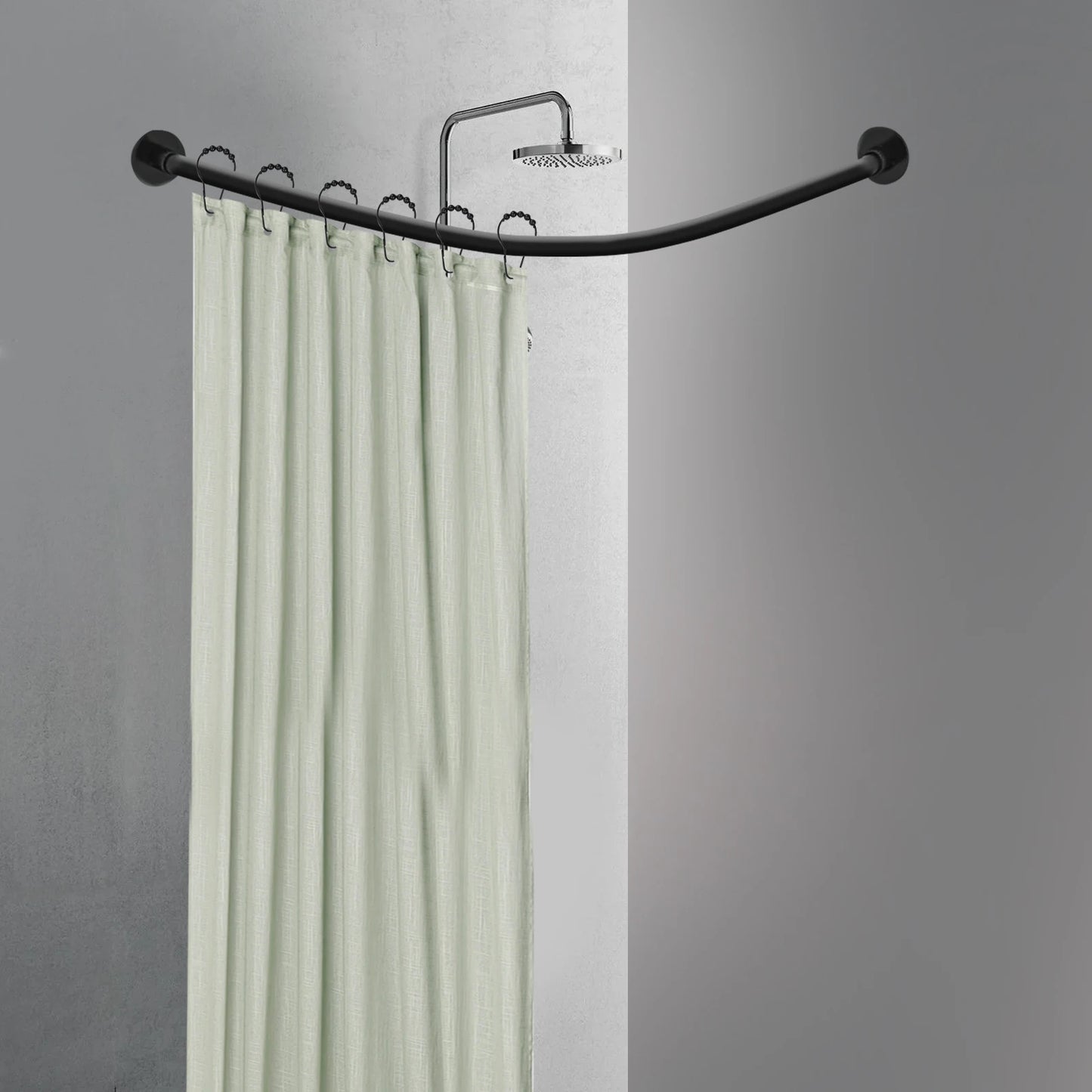 L-Shape Shower Curtain Rod