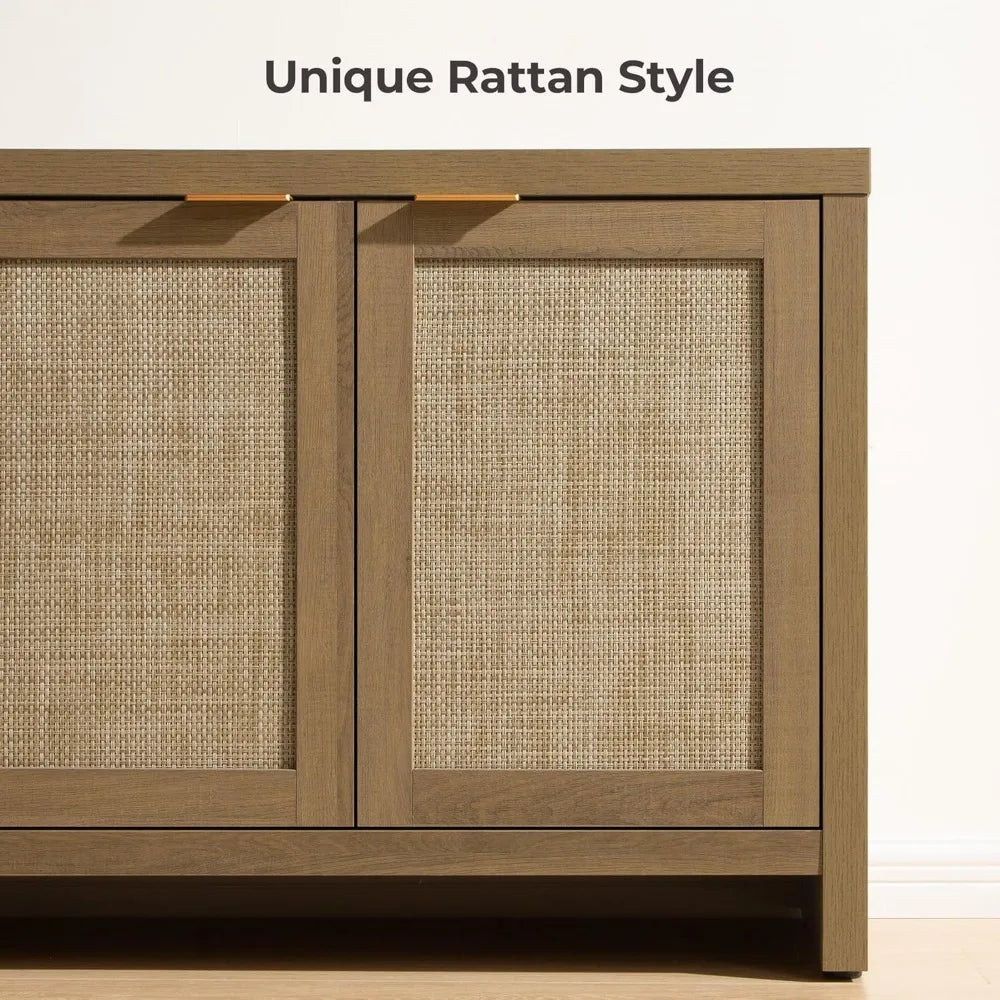 Fireplace TV cabinet for TVs up to 65 inches