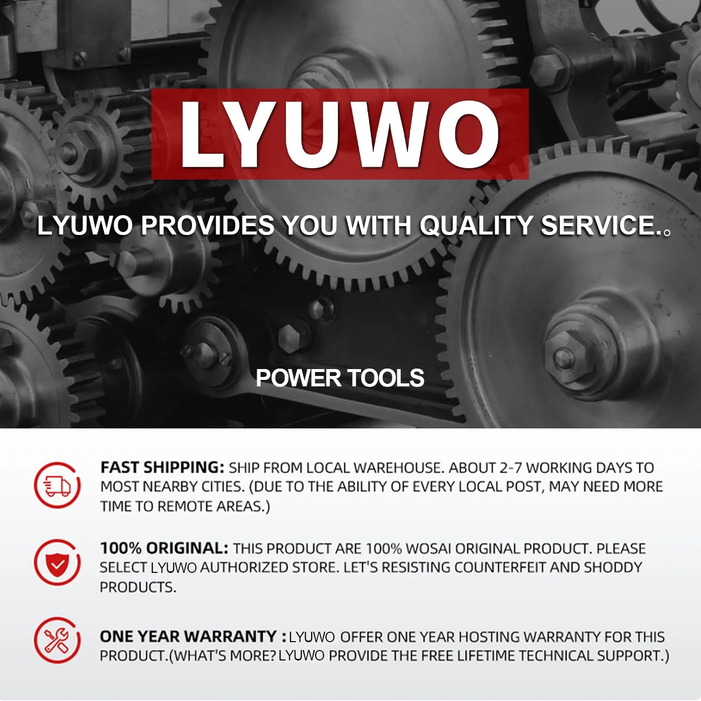 LYUWO 3/8 Rechargeable Electric, Ratchet Set,