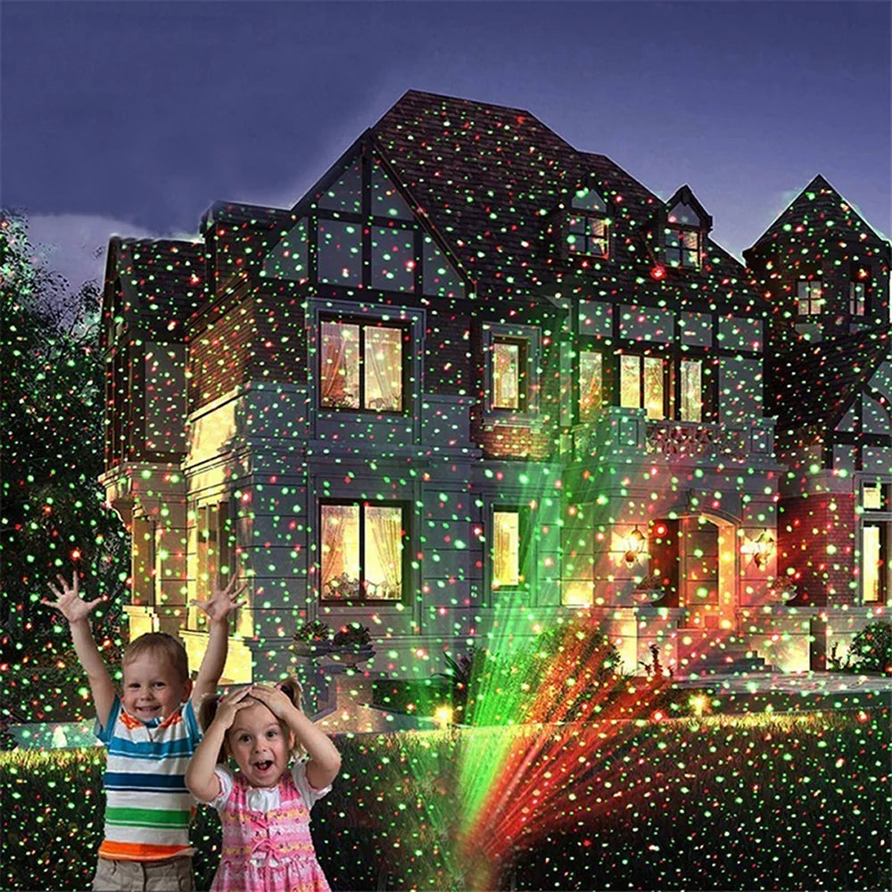 Laser Christmas Projector Lights Outdoor Waterproof.