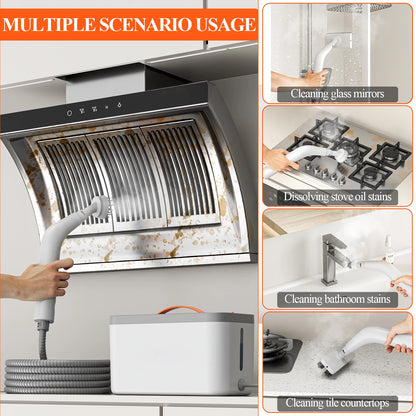 1500W Handheld Steam Cleaner, Multiuse Powerful Steamer