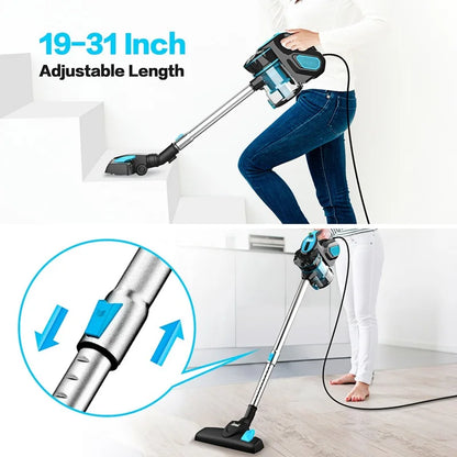 Wired Powerful Suction Bagless Vacuum Cleaner