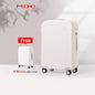 Mixi Puristic Design Travel Luggage Rolling Wheels.