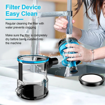 Wired Powerful Suction Bagless Vacuum Cleaner