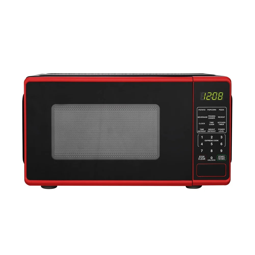 Compact 0.7 Cu ft Countertop Microwave Oven