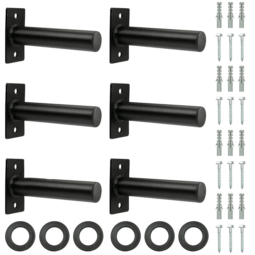 Wall Mounted Weight Plate Holder.