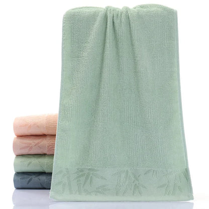 Bamboo Fiber Face Towel Household Bathing Towels Rectangle
