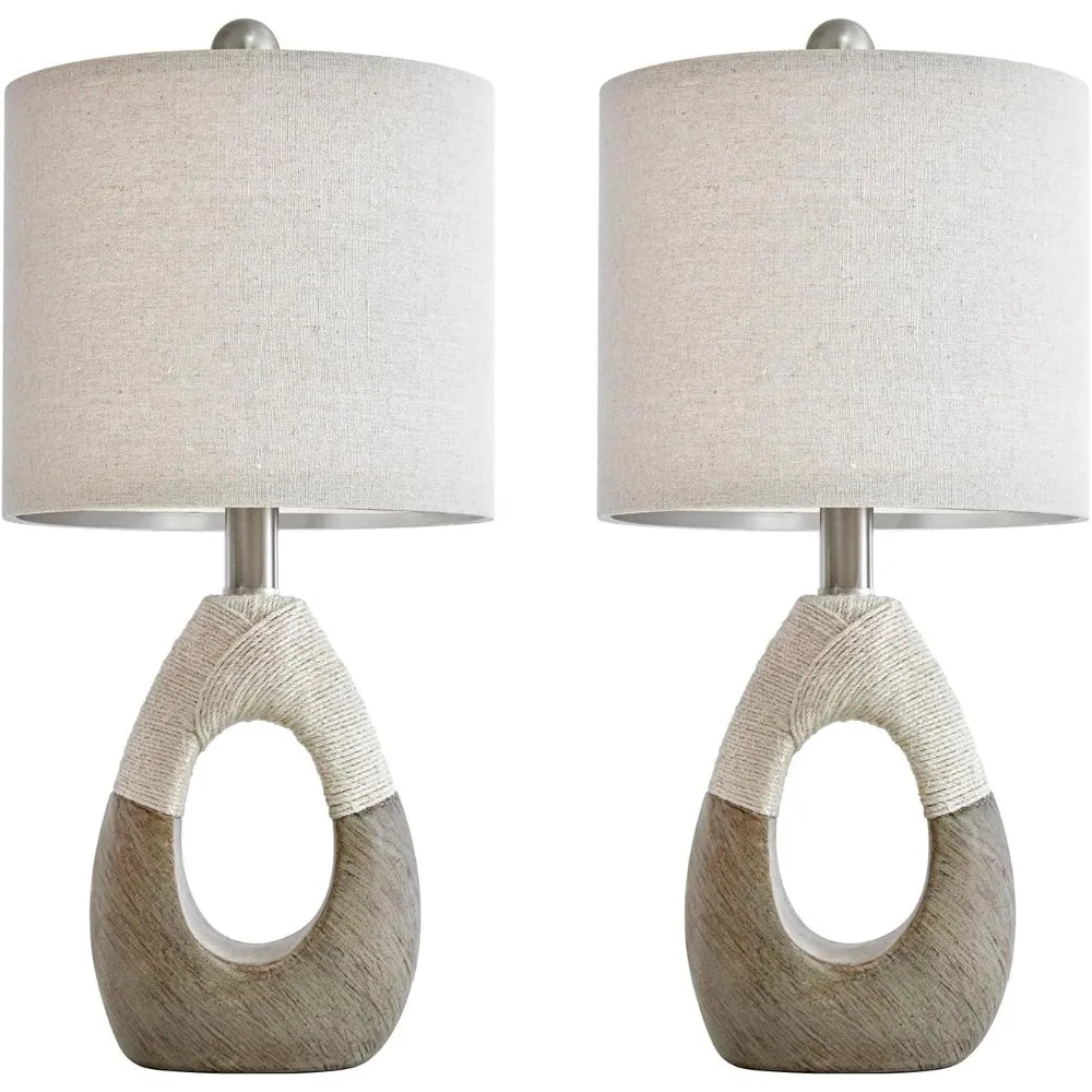 Table Lamps Bedroom Living Room Set 2