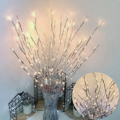 2PCS Decorative LED Lighted Branch Light Battery Operated