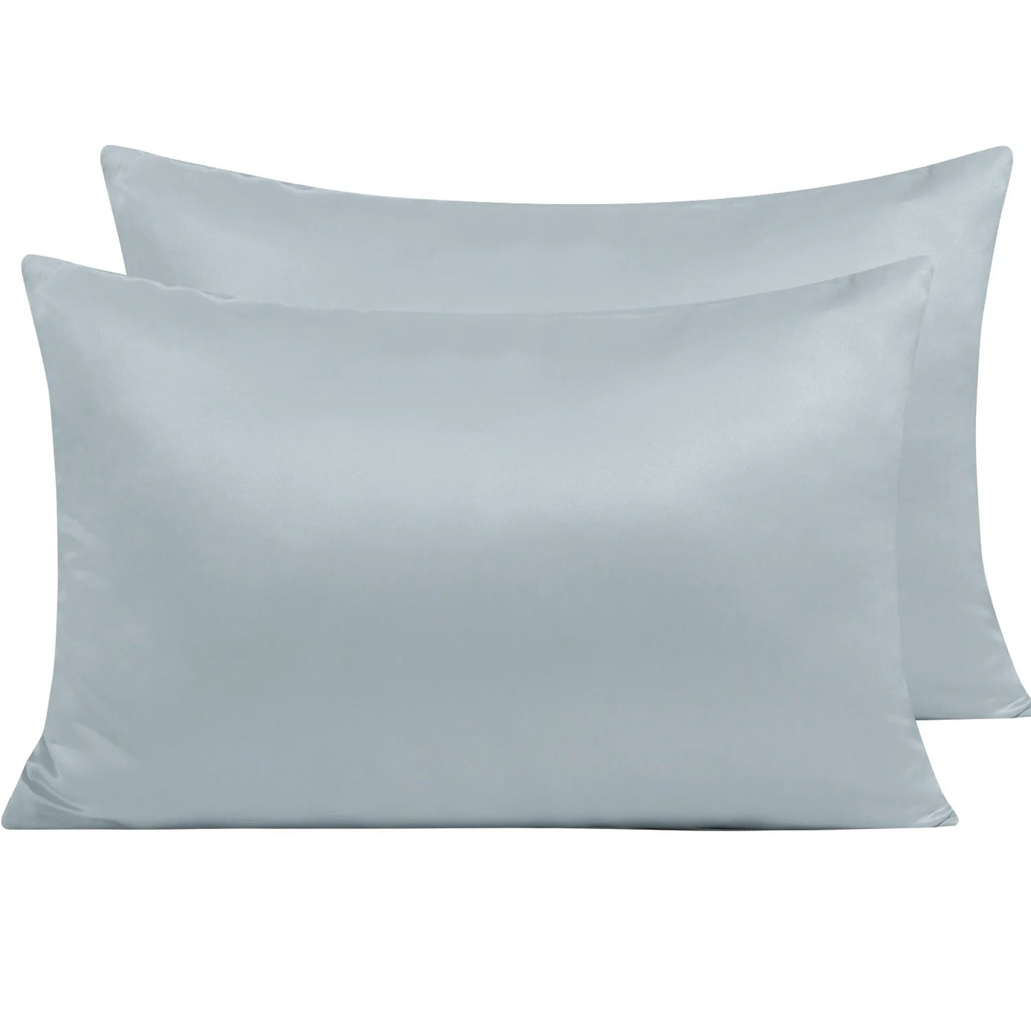 2 Pack Satin Breathable Pillowcases for Hair