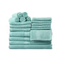 18-Piece 100% Cotton Towel Set, Soft and Super Absorbent