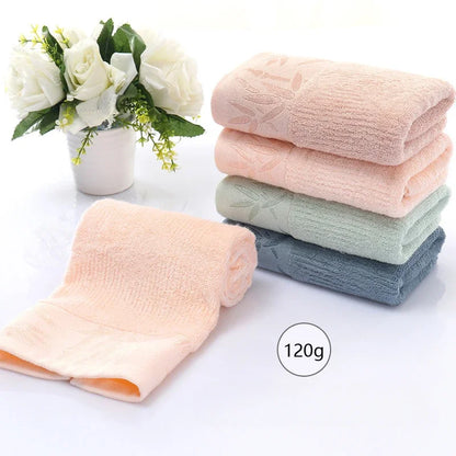 Bamboo Fiber Face Towel Household Bathing Towels Rectangle