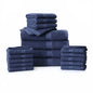 18-Piece 100% Cotton Towel Set, Soft and Super Absorbent