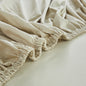 Luxury Solid Color Fitted 3Piece Sheets Set.