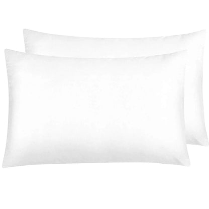 2 Pack Satin Breathable Pillowcases for Hair