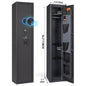 Mutak 3-8 Rifles Gun Safe for Home Rifles Pistols