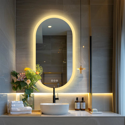 Backlit Smart LED Bathroom Mirror.