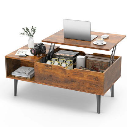 Lift Top Coffee Tables For Living Room 39.37"x19.7" Desk