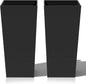Extra Tall Outdoor Indoor Large Resin Plant Pots.
