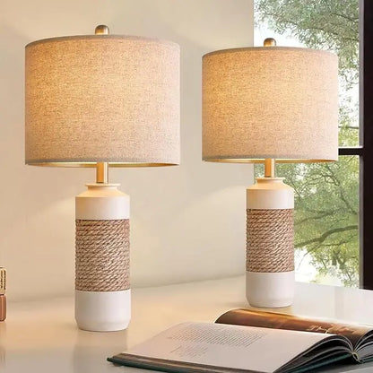 Table Lamps Bedroom Living Room Set 2