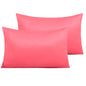 2 Pack Satin Breathable Pillowcases for Hair