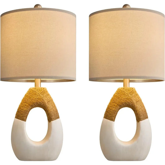 Table Lamps Bedroom Living Room Set 2