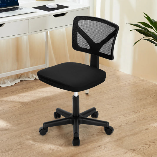 Mesh with Lumbar Support Armless Office Chair