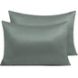 2 Pack Satin Breathable Pillowcases for Hair