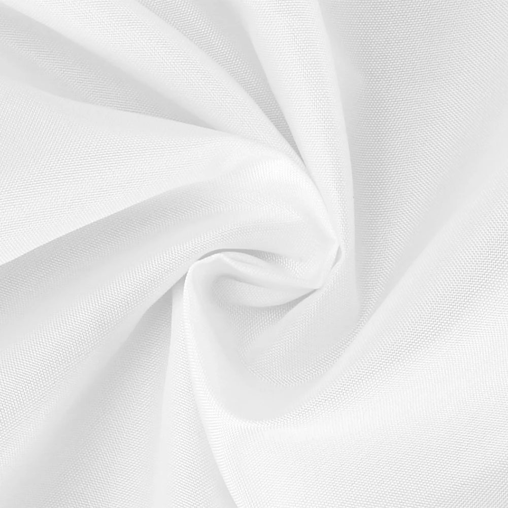 Heavy Duty Solid Fabric Shower Curtain