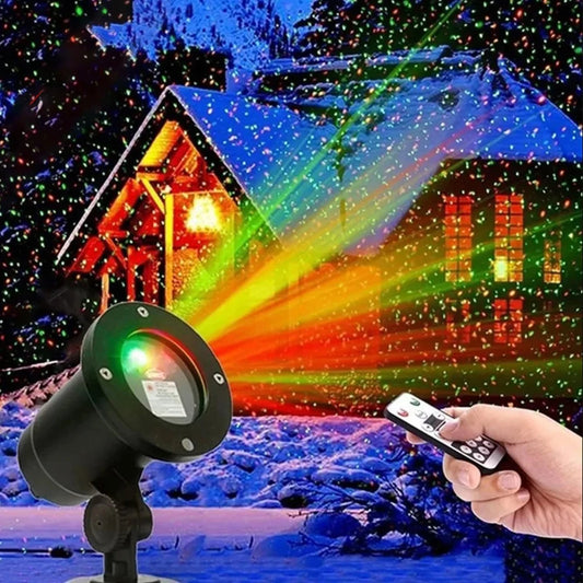 Laser Christmas Projector Lights Outdoor Waterproof.