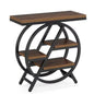 Rectangle MDF End Table with Storage, 3-Tier
