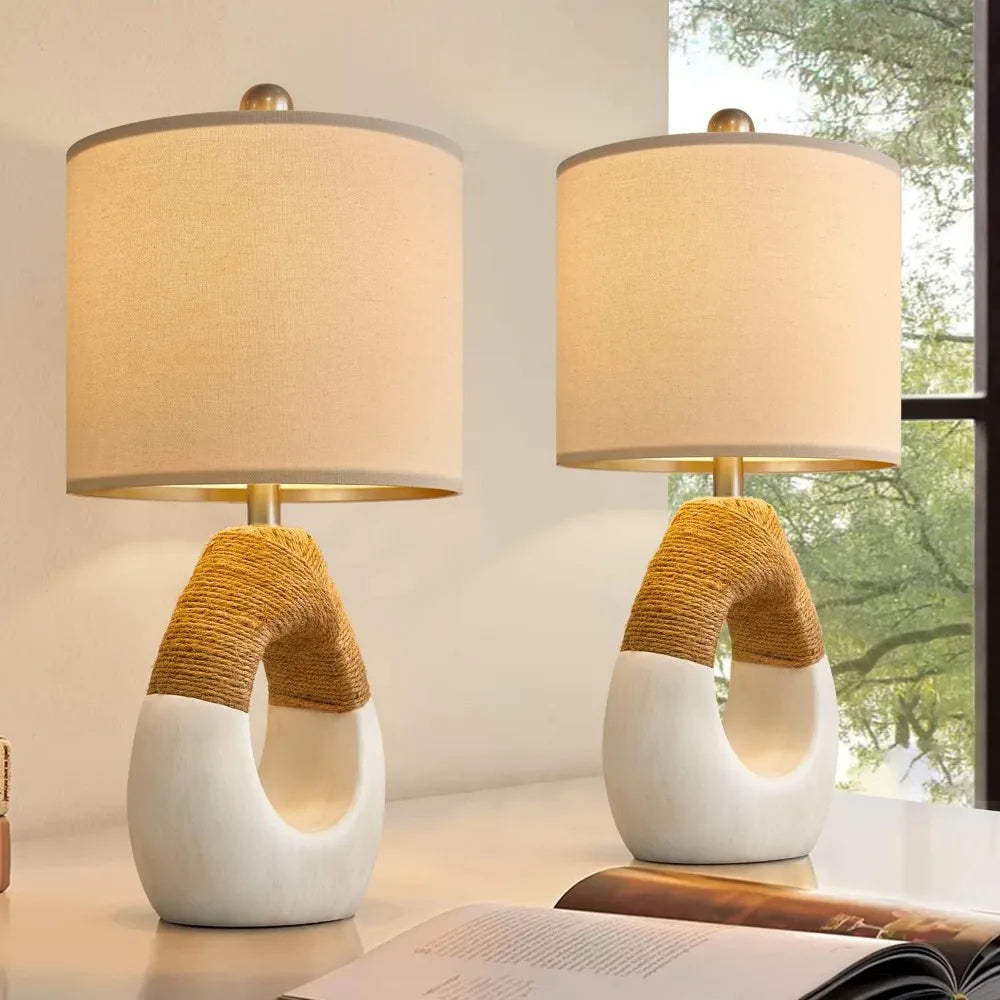 Table Lamps Bedroom Living Room Set 2