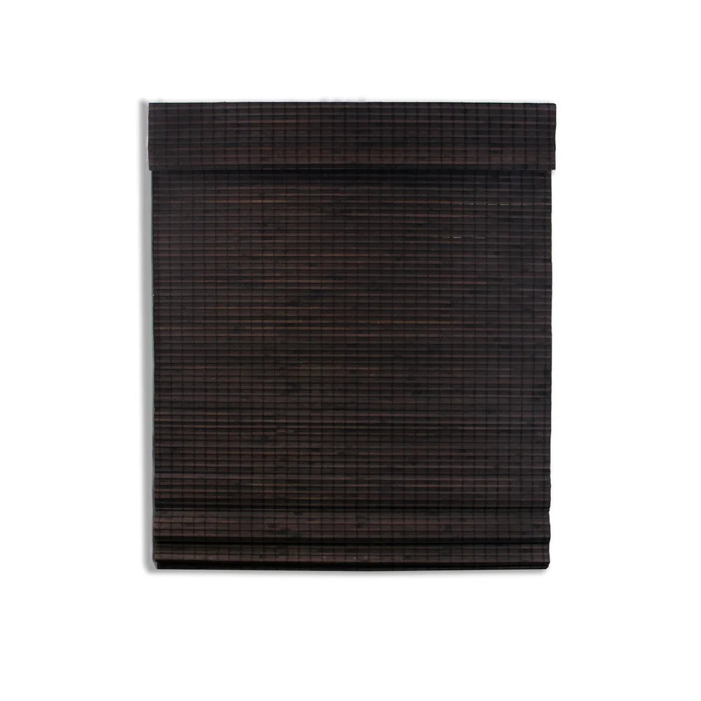 Cordless Bamboo Roman Shades Privacy Weave Durable