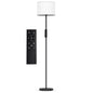 61.5'' Traditional Floor Lamp with Remote Control