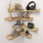 4 Tier Corner Floating Shelves Set of 4