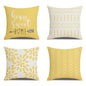 4 PCS Throw Pillow Covers 18x18 Inch Decorative Pillow