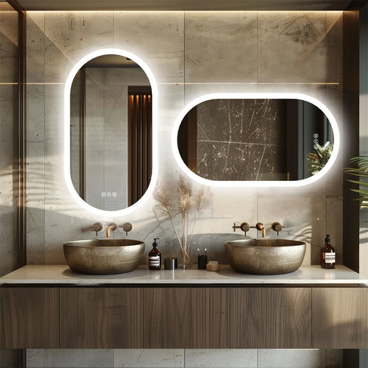 Backlit Smart LED Bathroom Mirror.