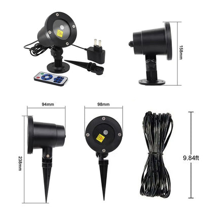Laser Christmas Projector Lights Outdoor Waterproof.