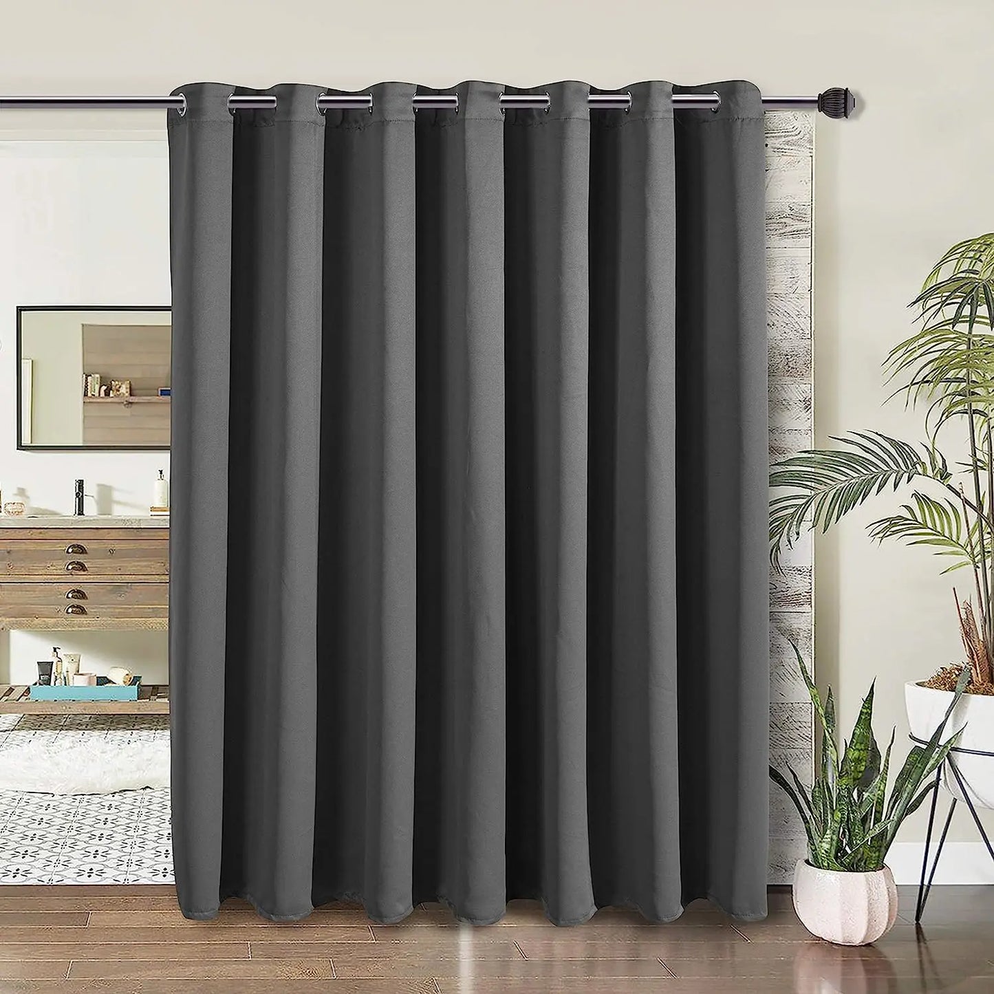 Pack Of 1 Room Divider BlackOut Curtain