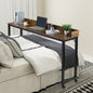 Over bed Table with Wheels, Queen/Full Size