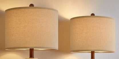 24'' Farmhouse Table Lamp Set of 2
