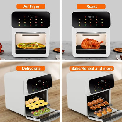 Air Fryer 12QT Convection Oven with 10-in-1 Multi Function