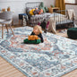 Soft Vintage Floral Area Rugs Floor Carpet