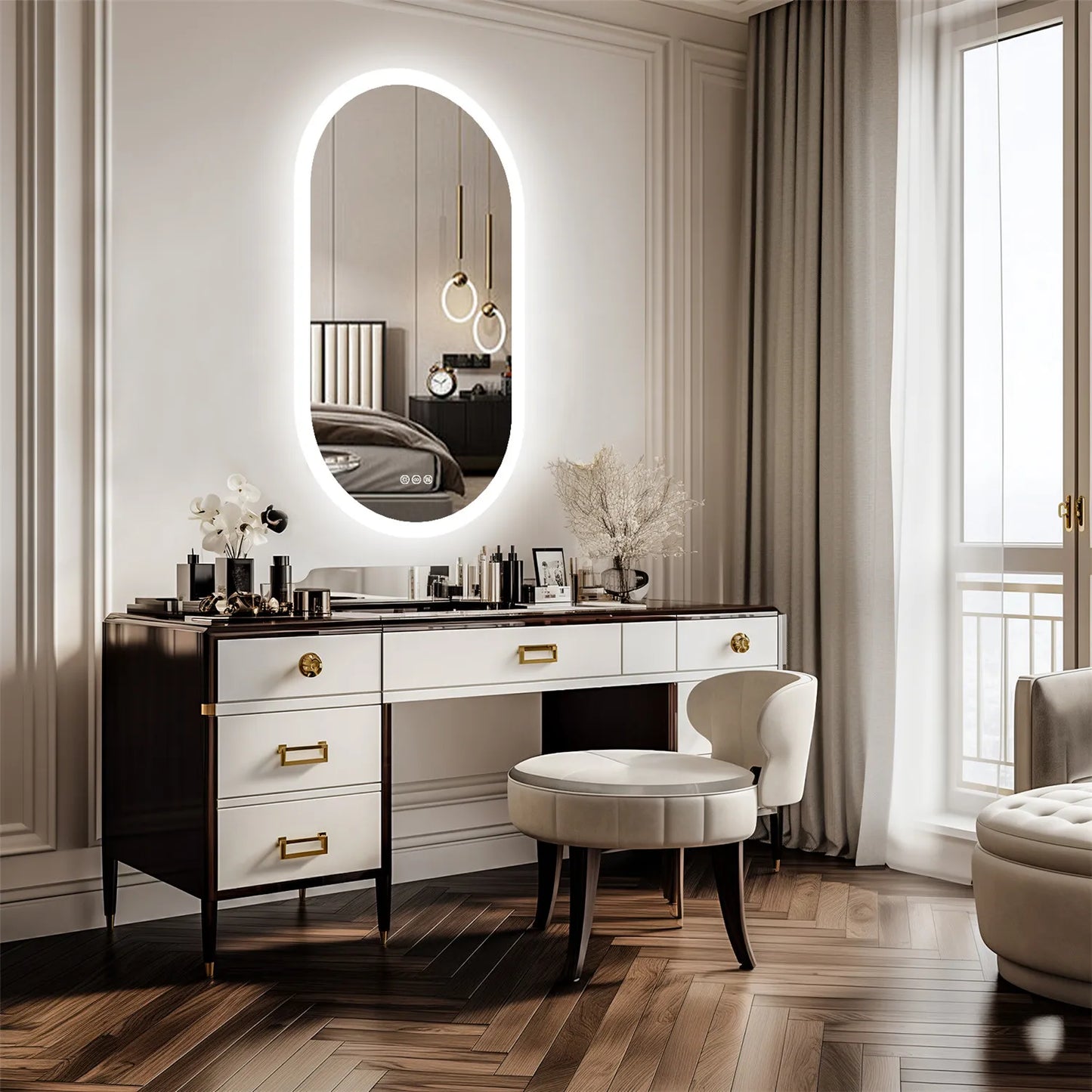 Backlit Smart LED Bathroom Mirror.