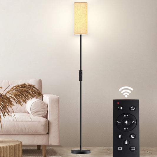66.5" Floor Lamp with Remote Control